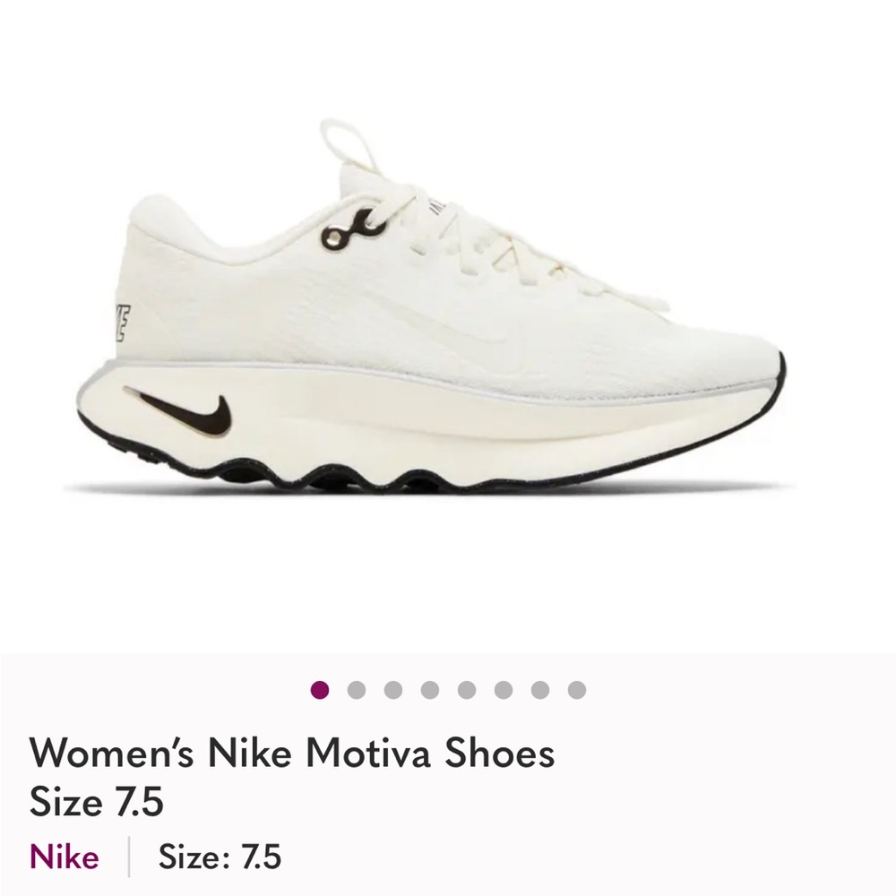 Nike Women's Sneakers in White and Black